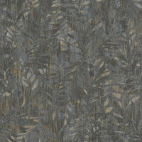 Beck Charcoal Leak Wallpaper, Swatch - Contemporary - Wallpaper - by