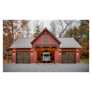 Carriage Barn Garage - Craftsman - Garage - Burlington - by Sweeney ...