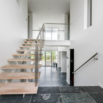 Maison d'architecte à toit plat