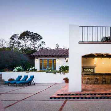 Hope Ranch, Santa Barbara, Major Remodel, Spanish Colonial