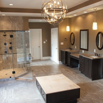 After Photo, Master Bath Remodel - Moore Residence - Before and After