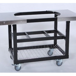 Primo Cart with Basket for Oval XL - Kitchen Islands And Kitchen Carts