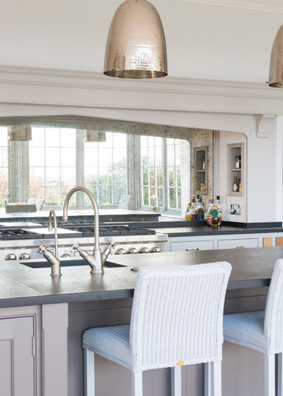 Transitional Kitchen by Humphrey Munson