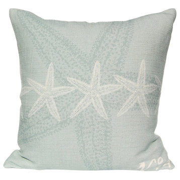 Starfish Pillow, Silverberry