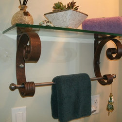 Bathroom Shelving - Towel Bars And Hooks