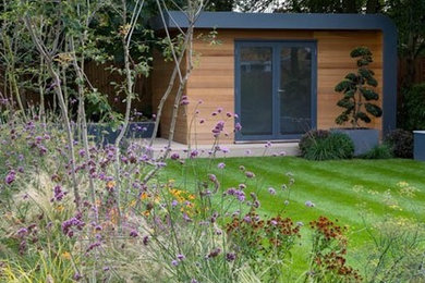 Design ideas for a contemporary garden shed and building in Other.
