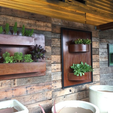 Living wall art for outdoor or indoor