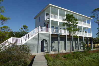 Home design - coastal home design idea in Charleston