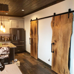 Live Edge Solid Maple Sliding Door - Home Improvement