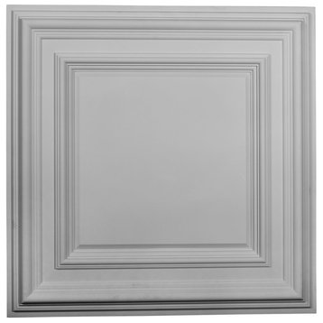 23 3/4"W x 23 3/4"H x 1 5/8"P Classic Square Ceiling Tile