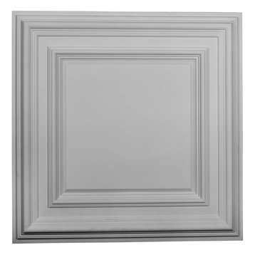 23 3/4"W x 23 3/4"H x 1 5/8"P Classic Square Ceiling Tile
