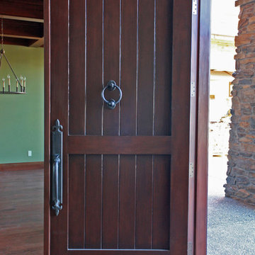 Entry Door Stain Refinish