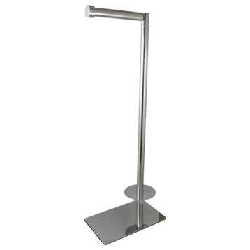 Kingston Brass Claremont Chrome Freestanding Toilet Paper Stand Polished CC8001