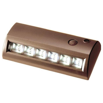 Fulcrum 20032-307 6-LED Motion Activated Path Light, Bronze