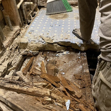 During Demolition