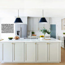 See Inside a Designer’s Family-friendly Kitchen and Living Room