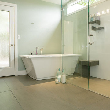 Clean & Modern Master Bathroom