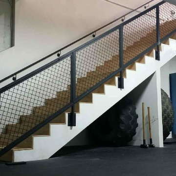 Straight Run Staircase