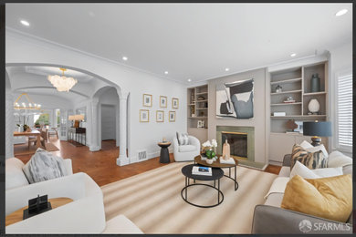 Living room photo in San Francisco