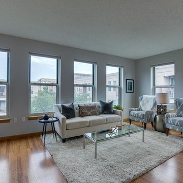 Staging a Loft unit in the North Loop Minneapolis