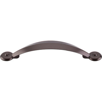 Top Knobs  -  Angle Pull 3 3/4" (c-c) - Oil Rubbed Bronze