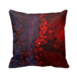 "Universal Bleeds" JTG Art Pillow - Decorative Pillows