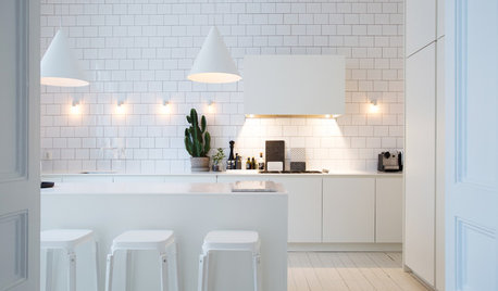 7 Pale and Interesting Kitchens