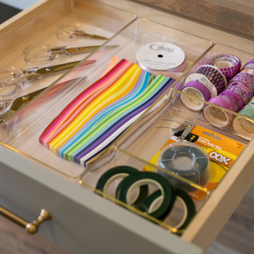 Craft organizing drawer