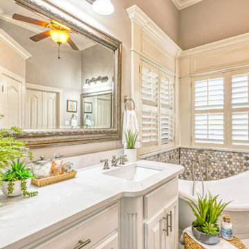 Transitional Master Bathroom Remodel