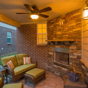 Zionsville, IN Covered Porch Addition