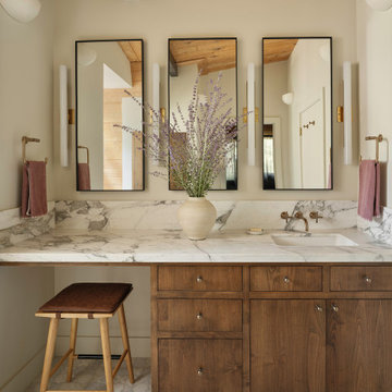 Lake Tahoe A-Frame Bathroom Vanity
