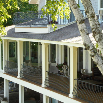 Lakeside pot belly railing