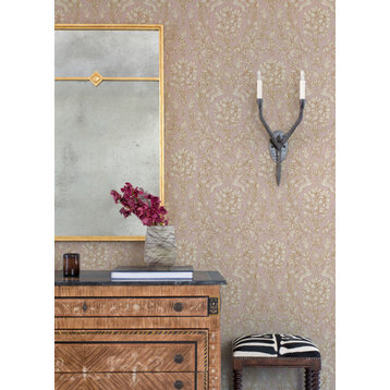 Blush Enchanted Peel & Stick Wallpaper, Bolt