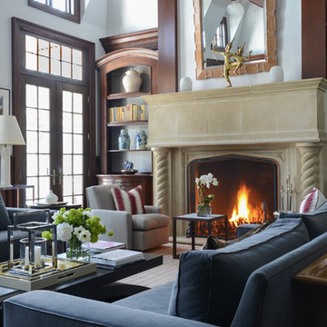French Style Brick Manor, Greenwich CT