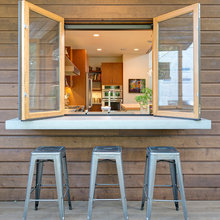 Kitchen Pass Through And Bar