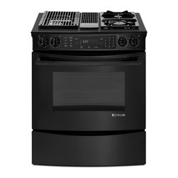 Jenn-Air 30" Slide-in Modular Dual Fuel Downdraft Range Black/Black | JDS9860CDB - Gas Ranges And Electric Ranges