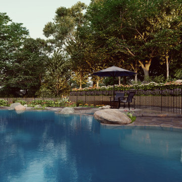 Exterior Design - Los Gatos Mountains