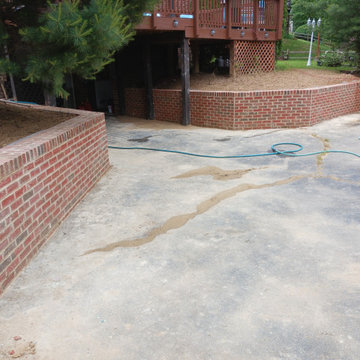 Brick RetainiNg walls ,steps