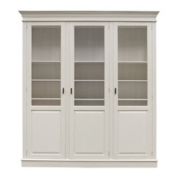 Eton Display Cabinet - white 3 bay - Products