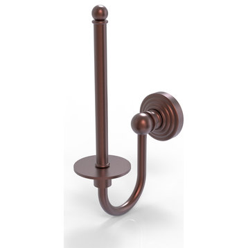 Waverly Place Upright Toilet Tissue Holder, Antique Copper