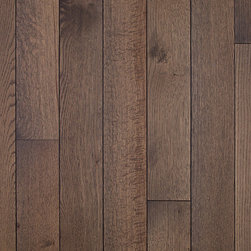 Oiled Character Grade White Oak Charcoal Finish - Hardwood Flooring