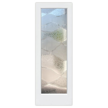 Front Door - Abstract Hills - Primed - 36" x 80" - Book/Slab Door