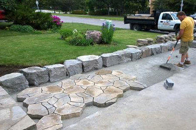 This is an example of a landscaping in Toronto.