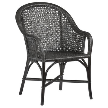 Accent Arm Chair, Black