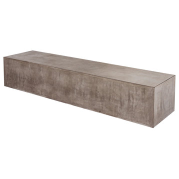 Monolith Coffee Table - Slate Grey Outdoor Coffee Table
