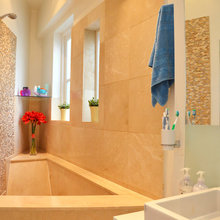 tub deck and shower