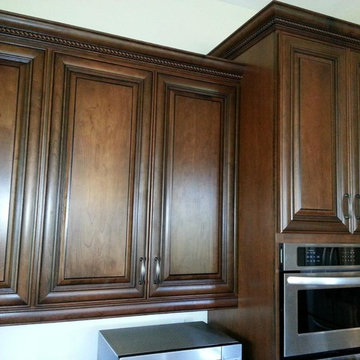 Medium Wood Cabinet Kitchen