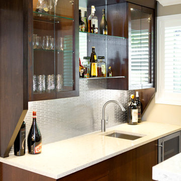 Contemporary Basement Remodel - Hamilton, On