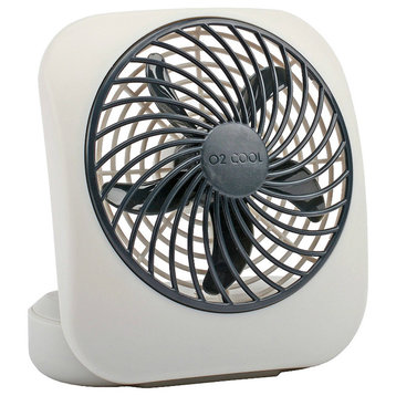 O2-Cool® FD05004 Powerful Desktop Fan, 2-Speed, 5" Blade