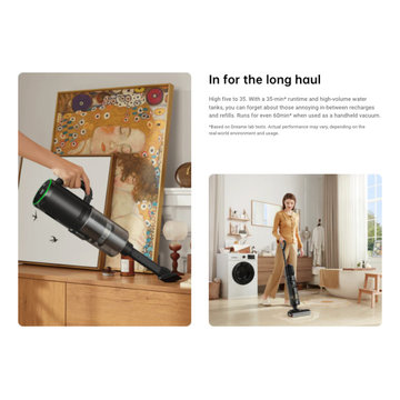 Dreame H12 Dual Wet and Dry Vacuum - Black